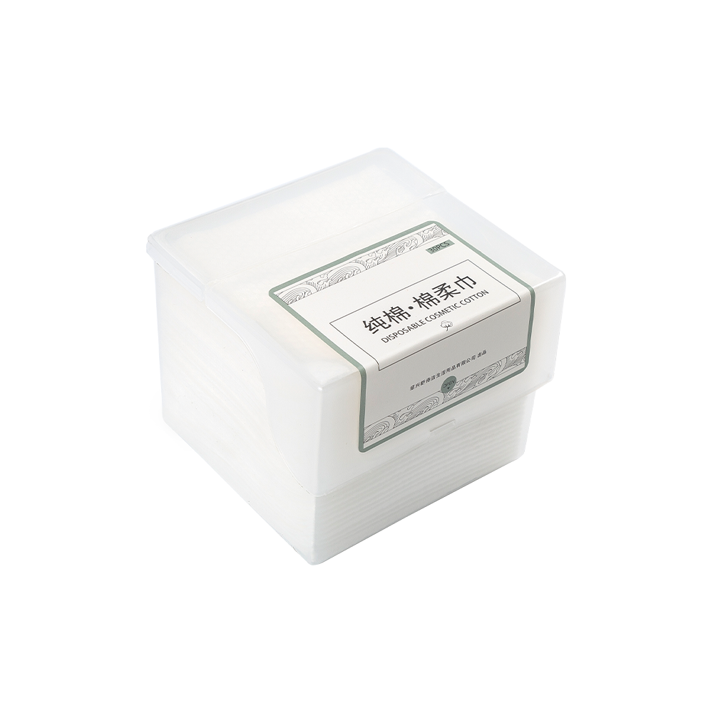 Toallitas de algodón en caja